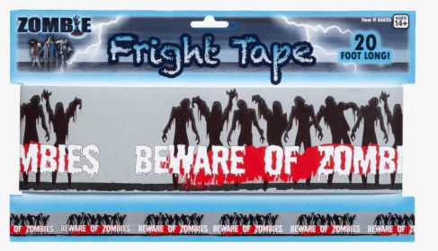 Zombie Warning Tape - Barricade Tape, HD Png Download, Transparent PNG