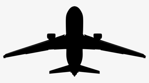 Plane Silhouette Png -airplane Outline, Airplane Vector, - 737 Silhouette, Transparent Png, Transparent PNG