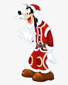 Goofy As Santa - Goofy Disney Christmas, HD Png Download, Transparent PNG