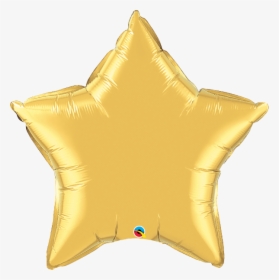 Transparent Black And Gold Balloons Png - Star Balloon, Png Download, Transparent PNG