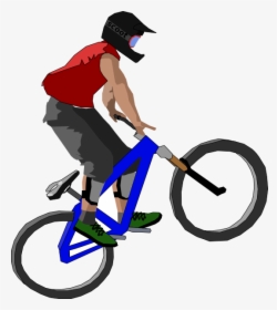 Bike Clip Art At - Biking Clip Art, HD Png Download, Transparent PNG