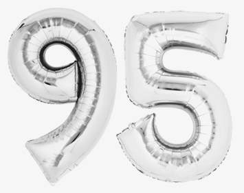 Foil Balloon 80cm Silver Lettering - Balon U Obliku 0, HD Png Download, Transparent PNG