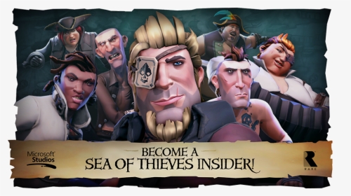 Become A Sea Of Thieves Insider - Sea Of Thieves Character Customization, HD Png Download, Transparent PNG