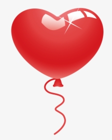 Heart Balloons Png - Heart Balloon Images Hd, Transparent Png, Transparent PNG