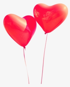 Heart Balloons Png - Heart Shaped Balloons Png, Transparent Png, Transparent PNG