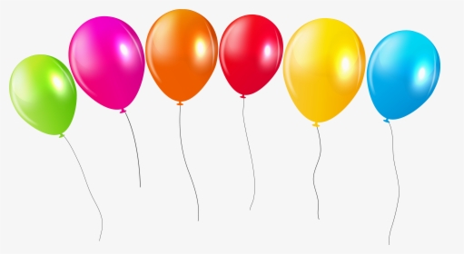 Colors Clipart Transparent Balloons Png - Happy Birthday Balloons Png, Png Download, Transparent PNG