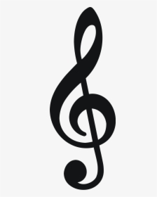 Music Clipart Treble Clef - Music Note Clipart, HD Png Download, Transparent PNG