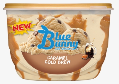 Caramel Cold Brew - Blue Bunny Caramel Cold Brew Ice Cream, HD Png Download, Transparent PNG
