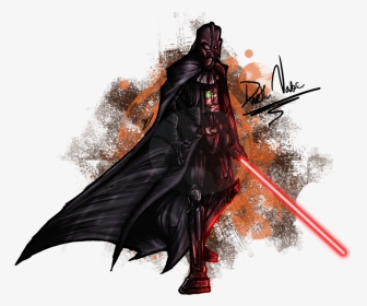Vader Drawing Epic Image Royalty Free Download - Darth Vader Art Transparent, HD Png Download, Transparent PNG