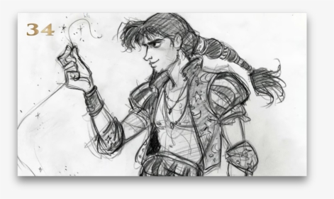 Flynn Rider Early Concept Art, HD Png Download, Transparent PNG