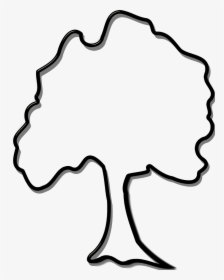 Baum Clipart Schwarz Weiß, HD Png Download, Transparent PNG