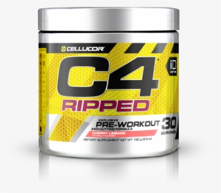 Cellucor C4 Ripped - C4 Pre Workout 30, HD Png Download, Transparent PNG