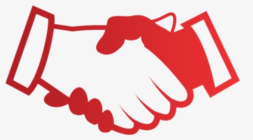 Red Hand Shake Icon Png, Transparent Png, Transparent PNG