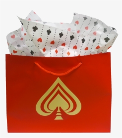 Red Spade Gift Bag - Shoulder Bag, HD Png Download, Transparent PNG