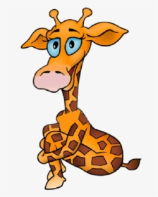 Cartoon Giraffe Clip Art Pictures Photo Background - Cute Cartoon Giraffe, HD Png Download, Transparent PNG