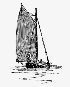 Caravel,monochrome Photography,baltimore Clipper - Shallop, HD Png Download, Transparent PNG