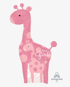 Pink Baby Giraffe Clipart, HD Png Download, Transparent PNG
