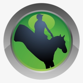 Sport, Icon, Horse, Horseback Riding, Eventing - Silhouette, HD Png Download, Transparent PNG