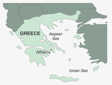 Transparent Greece Map Png - Greek Civilization Map Png, Png Download, Transparent PNG