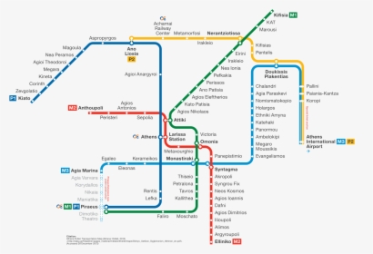 Athens Metro Line 4, HD Png Download, Transparent PNG