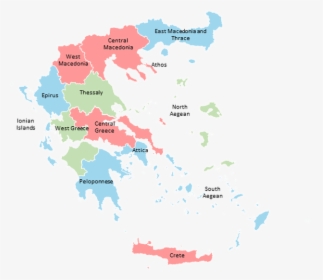 Map Of Ancient Greece, HD Png Download, Transparent PNG