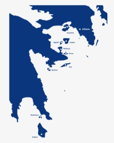 Greece Map Vector, HD Png Download, Transparent PNG
