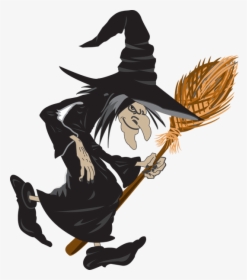 Clip Art Wicked Witch Of The West Witchcraft Drawing - Halloween Witch Clipart, HD Png Download, Transparent PNG