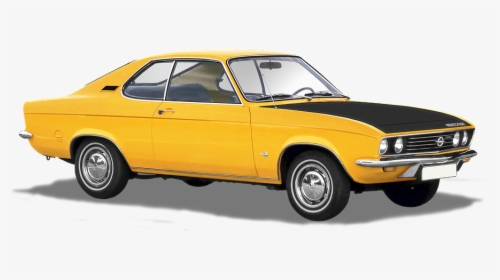 A, Type-gte, 70s, Isolated, And Colored - Opel Manta 70, HD Png Download, Transparent PNG