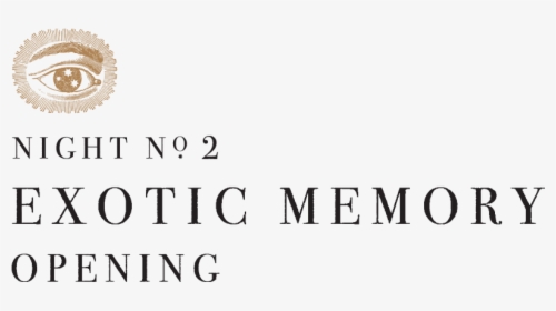 Exotic Memory Opening - Black-and-white, HD Png Download, Transparent PNG