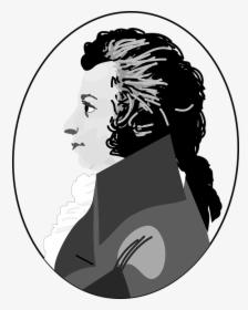 Wolfgang Amadeus Mozart, Composer, Classical Music - Mozart Vector Free, HD Png Download, Transparent PNG