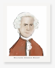 Mozart - Cartoon, HD Png Download, Transparent PNG