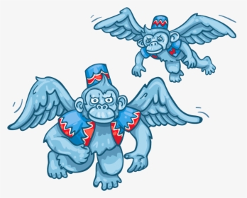 Flying Monkeys Wizard Of Oz Clipart, HD Png Download, Transparent PNG