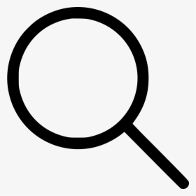 Clip Art,magnifying Glass,circle,magnifier - Iphone Search Icon Png, Transparent Png, Transparent PNG