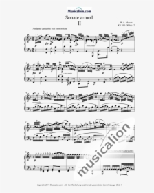 Mozart, Wolfgang Amadeus - Etude In E Major Czerny, HD Png Download, Transparent PNG