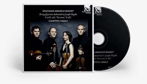 String Quartets K428, 465 & - String Quartets Cuarteto Casals Mozart, HD Png Download, Transparent PNG