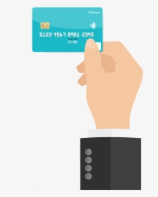 Hand Holding Bank Cards Png, Transparent Png, Transparent PNG