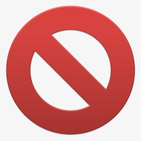 Cancel Or Deny Permit - Red No Signal, HD Png Download, Transparent PNG