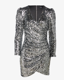 Sequin Sparkle Dress In Colour Lunar Rock - Day Dress, HD Png Download, Transparent PNG