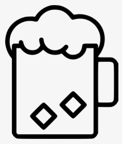 Beer Glass Cold Beverage Alcohol - Beer Glassware, HD Png Download, Transparent PNG