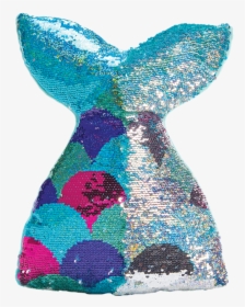 Mermaid Tail Sequin Pillow, HD Png Download, Transparent PNG