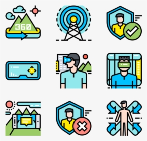 Face Recognition Icons, HD Png Download, Transparent PNG