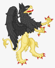 Griffin Coat Of Arms Supporter , Png Download - England National Animal Symbol, Transparent Png, Transparent PNG