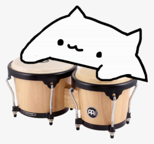 Bongo Cat Bongo Cat Drums Hd Png Download Transparent Png Image Pngitem - bongo cat in a bag roblox t shirt