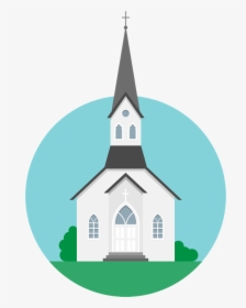 Church Flat Design, HD Png Download, Transparent PNG