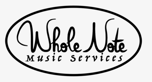 Whole Note Music Services - Calligraphy, HD Png Download, Transparent PNG