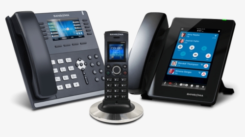Sangoma Ip Phones - Voip Phone With Bluetooth Handset, HD Png Download, Transparent PNG