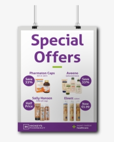 Hickey S Pharmacy - Marketing Posters For Pharmacy, HD Png Download, Transparent PNG
