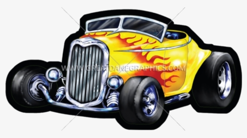 Hot Rod Cartoon Free Transparent Clipart Images Png - Antique Car, Png Download, Transparent PNG
