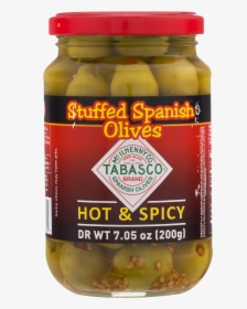 Tabasco Brand Hot & Spicy Stuffed Spanish Olives, HD Png Download, Transparent PNG