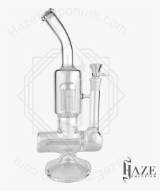 Double Filtering Water Pipe Inline And 8 Arm Tree Bong - Pipe, HD Png Download, Transparent PNG